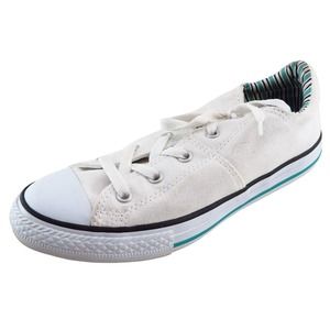 Converse All‎ star White Fabric Casual Shoes Boys Shoes Size 3